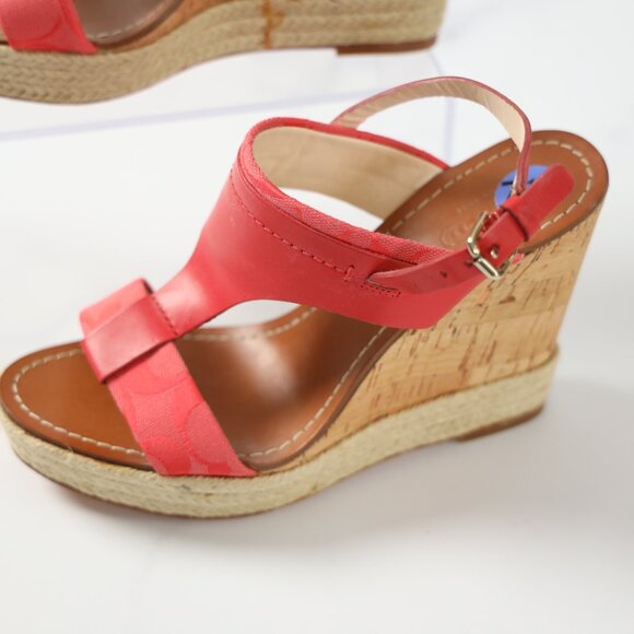 Coral Coach 'Mendez' Wedges NWT - Picture 3 of 8